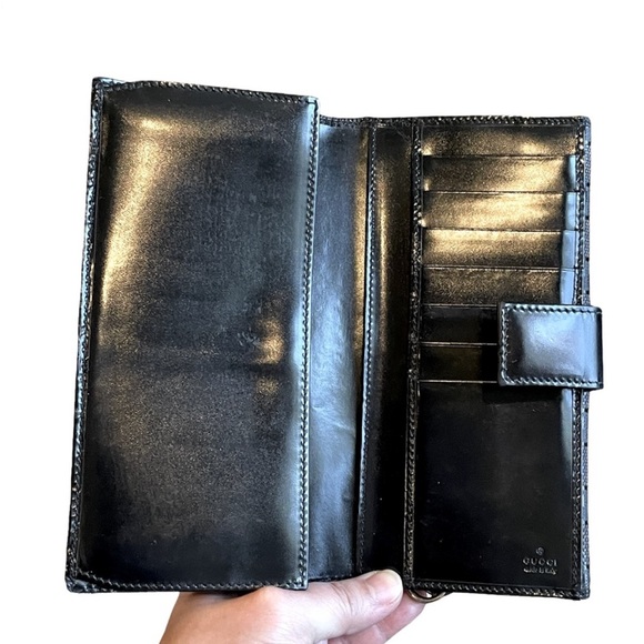 Authentic Gucci GG Imprime Coated Canvas Wallet - Picture 5 of 9